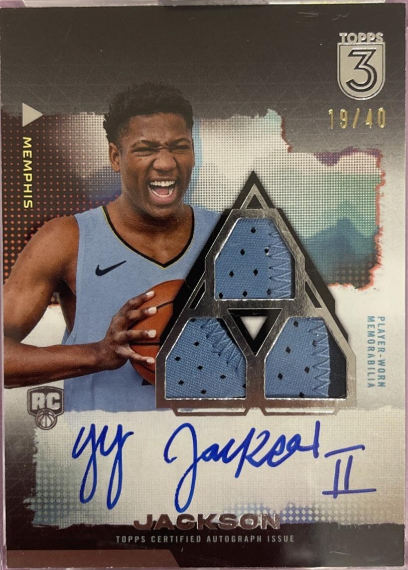 GG Jackson [Rookie 3 Patch Autograph Horizontal] #116