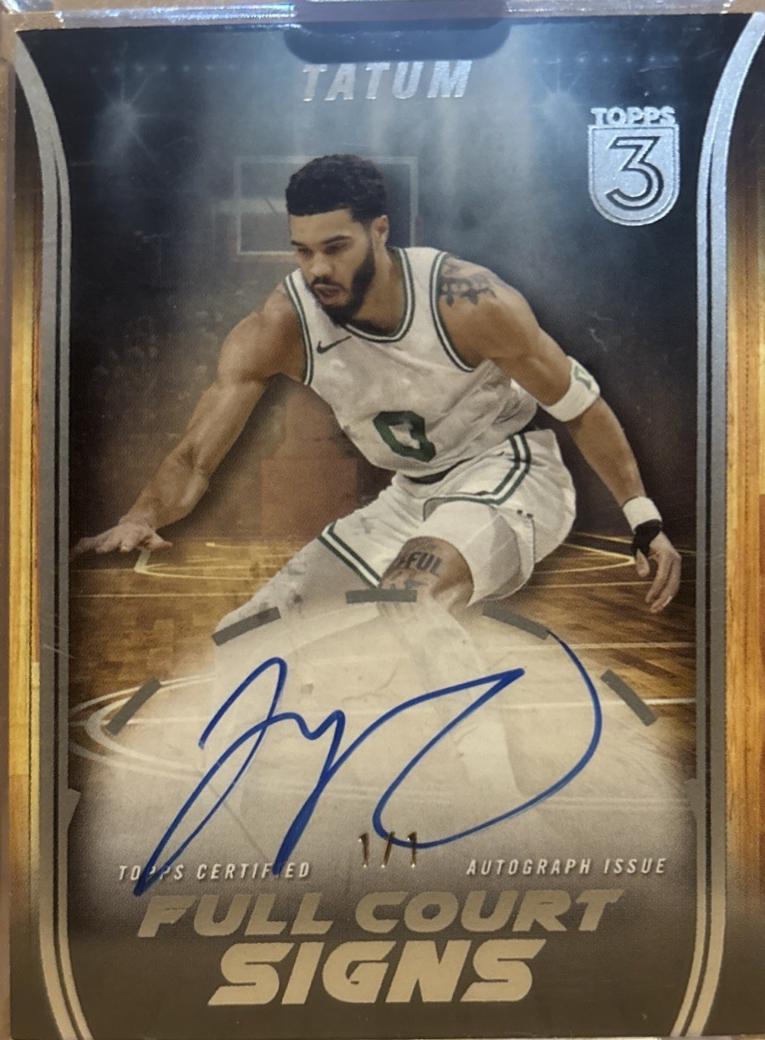 Jayson Tatum [Platinum] #FCS-JT