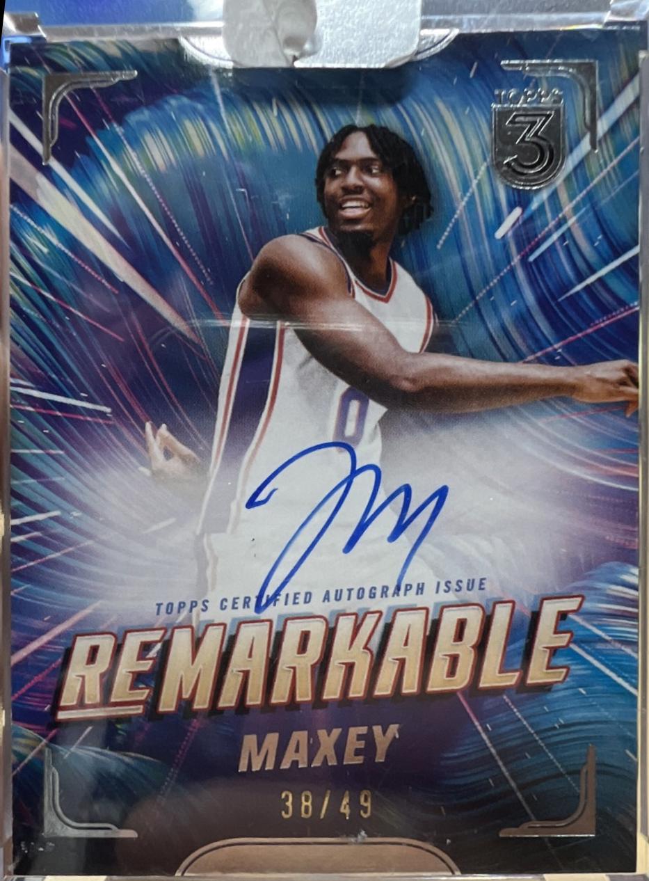 Tyrese Maxey #RM-TM