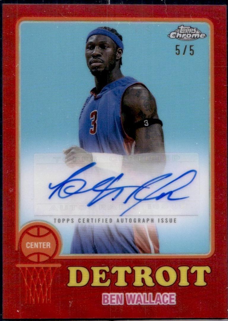 Ben Wallace [Red Refractor] #73TA-BW