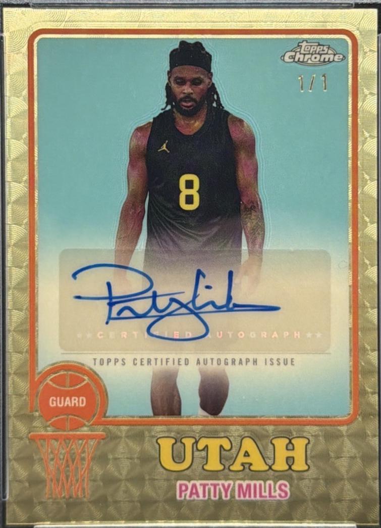 Patty Mills [Superfractor] #73TA-PMI