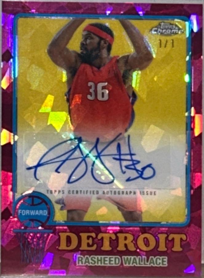 Rasheed Wallace [Padpradascha Sapphire] #73TA-RW