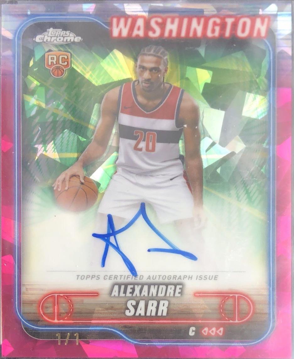 Alexandre Sarr [Superfractor] #TCA-ASA