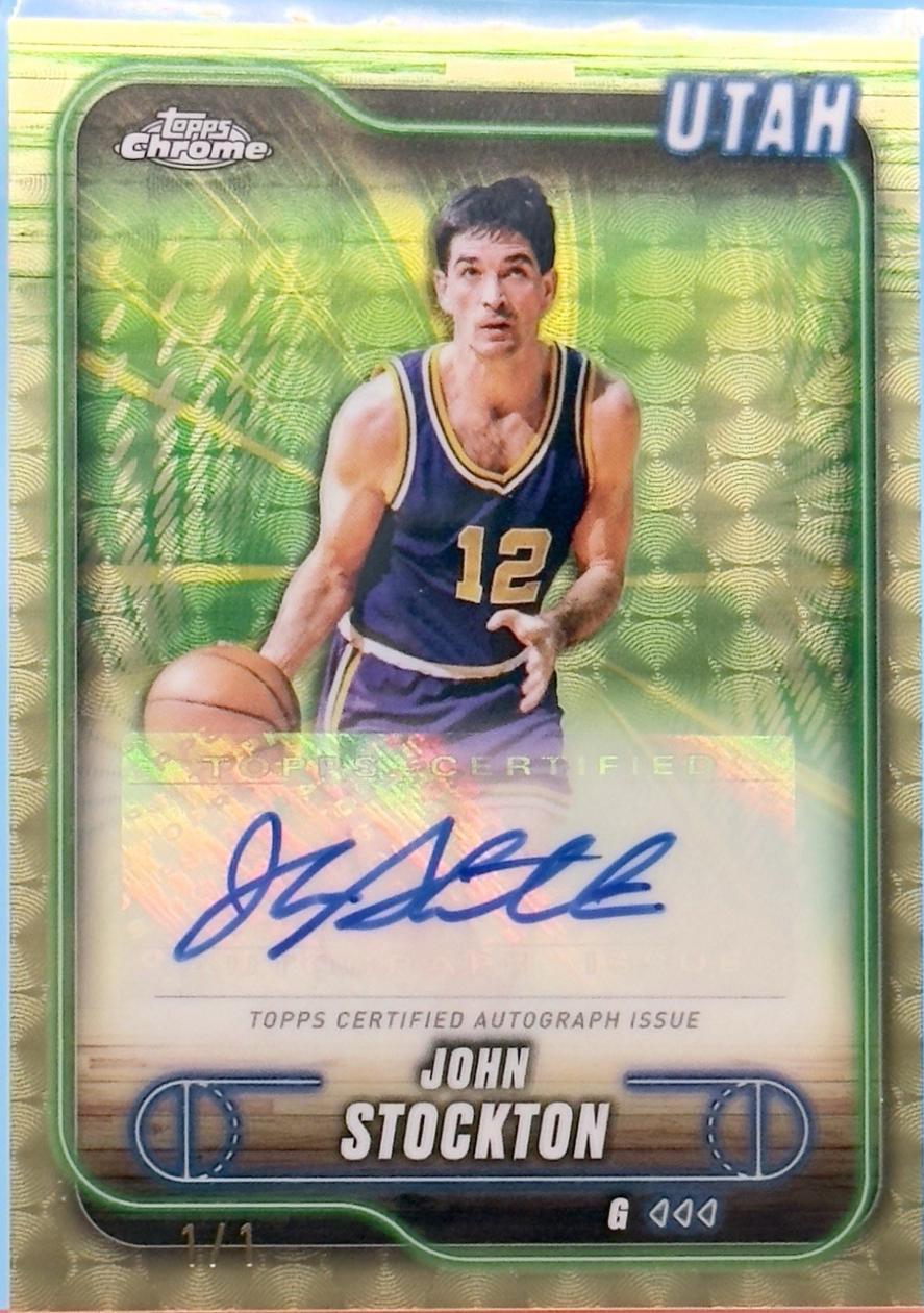 John Stockton [Superfractor] #TCA-JS