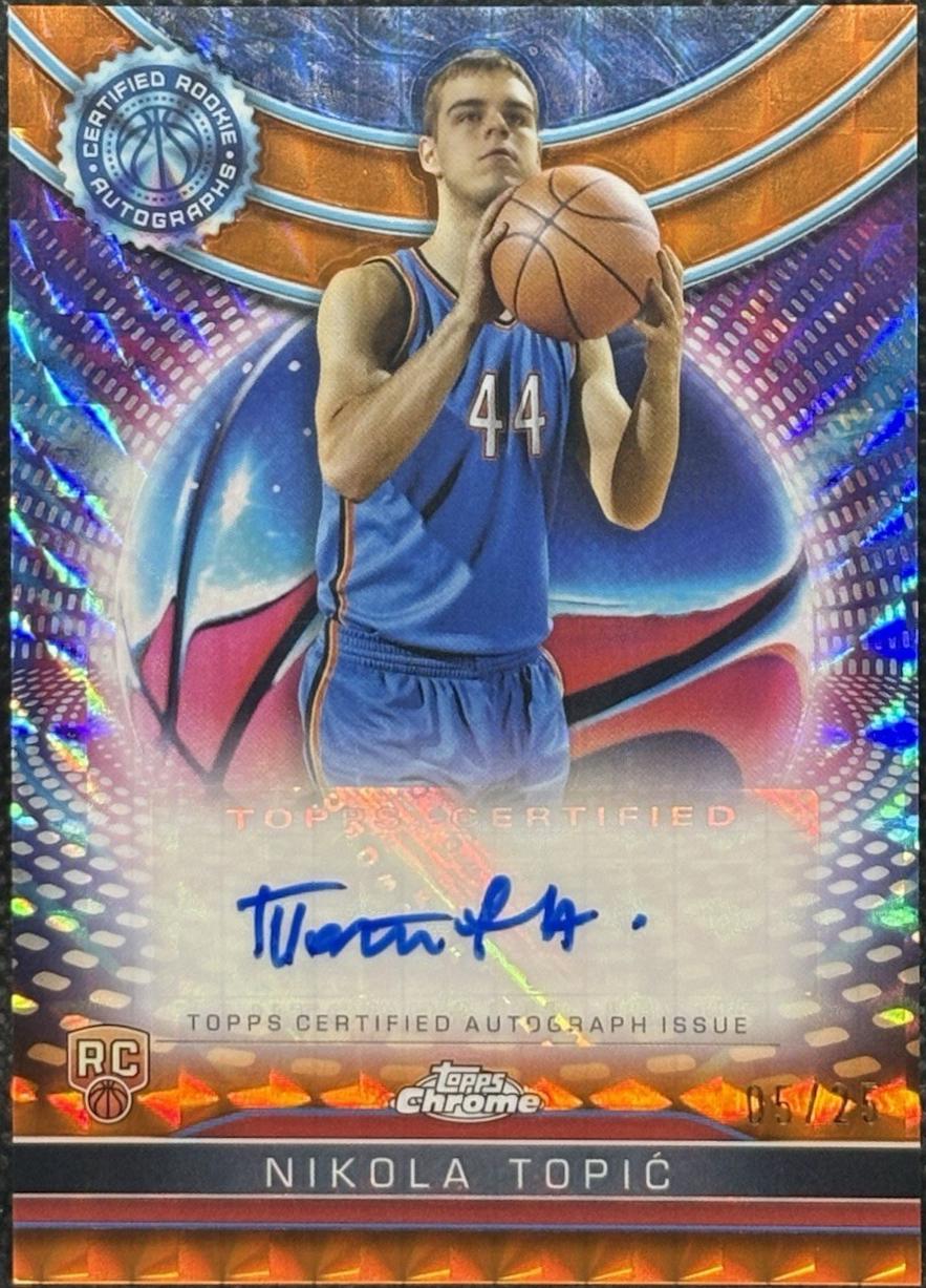 Nikola Topic [Orange Geometric Refractor] #TCRA-NT