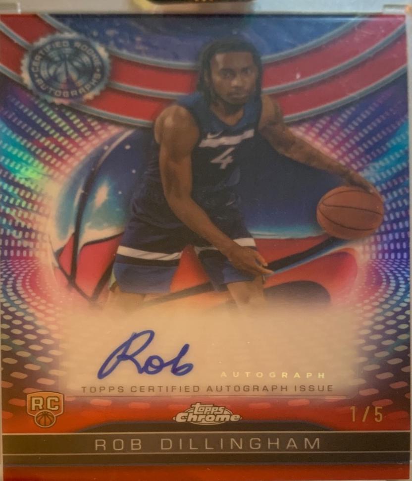 Rob Dillingham [Red Sapphire] #TCRA-RD