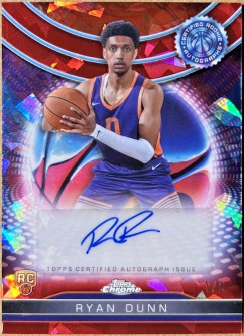 Ryan Dunn [Red Refractor] #TCRA-RDU