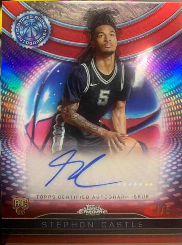 Stephon Castle [Red Refractor] #TCRA-SC