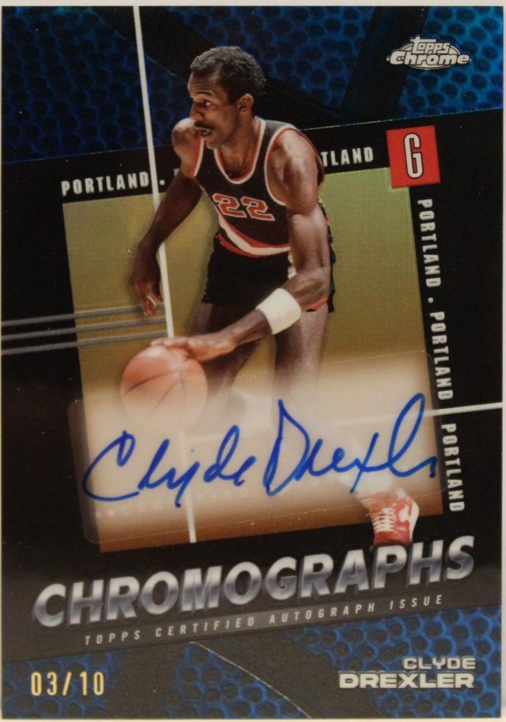 Clyde Drexler [Blue Basketball] #C-CD