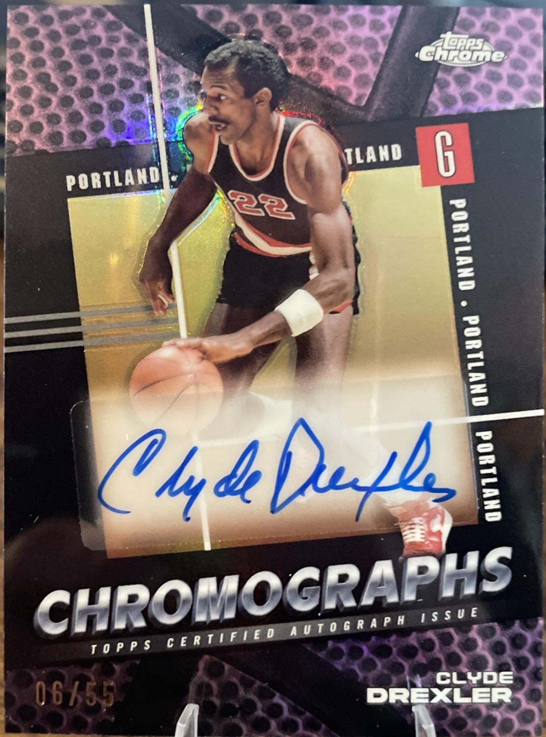 Clyde Drexler [Pink Basketball] #C-CD