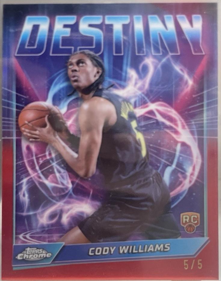 Cody Williams [Red Refractor] #D-8