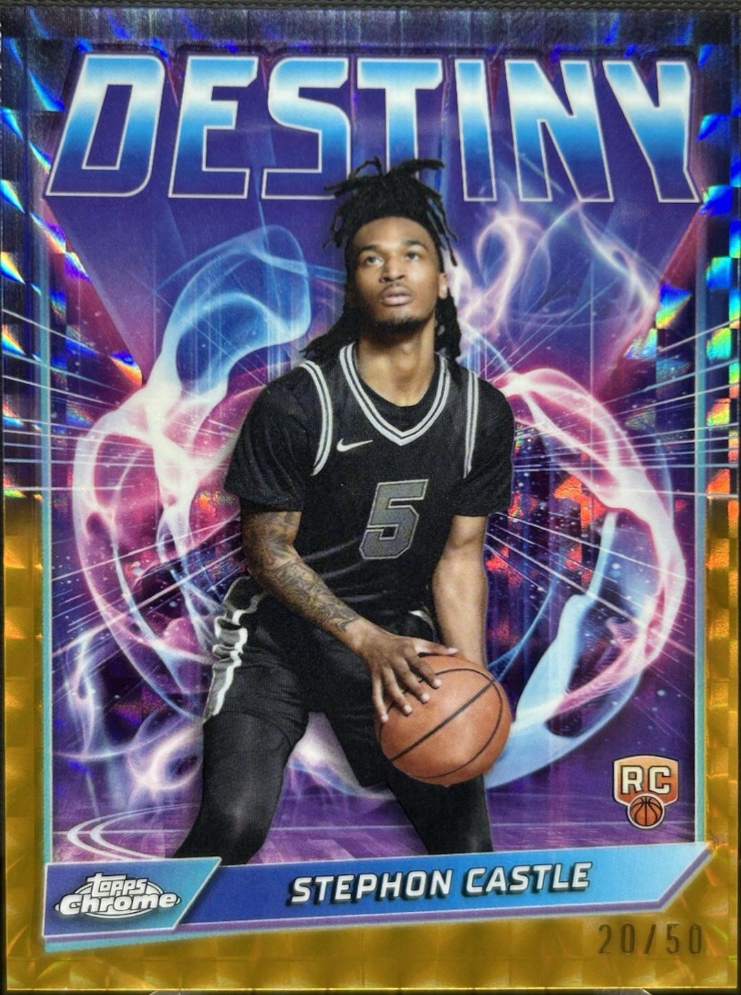 Stephon Castle [Gold Geometric Refractor] #D-3