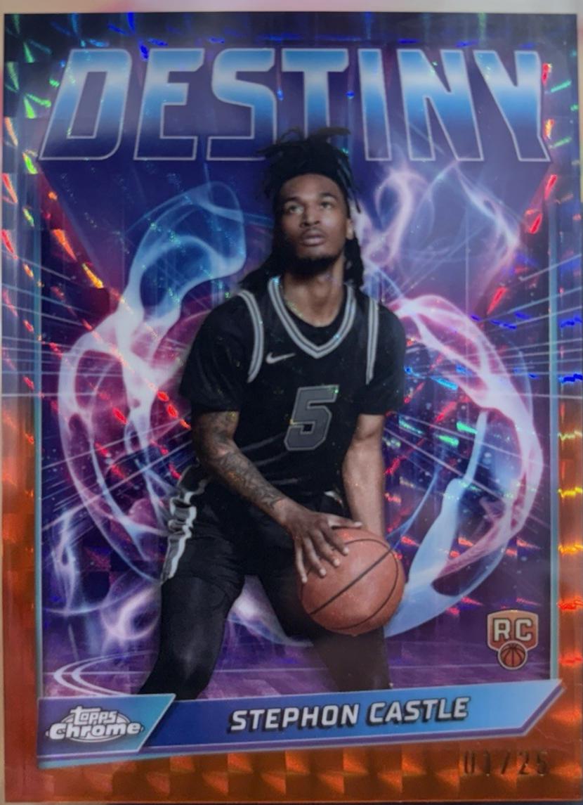 Stephon Castle [Orange Geometric Refractor] #D-3