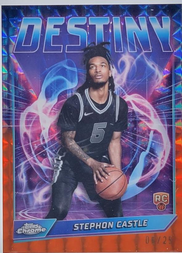 Stephon Castle [Orange Refractor] #D-3