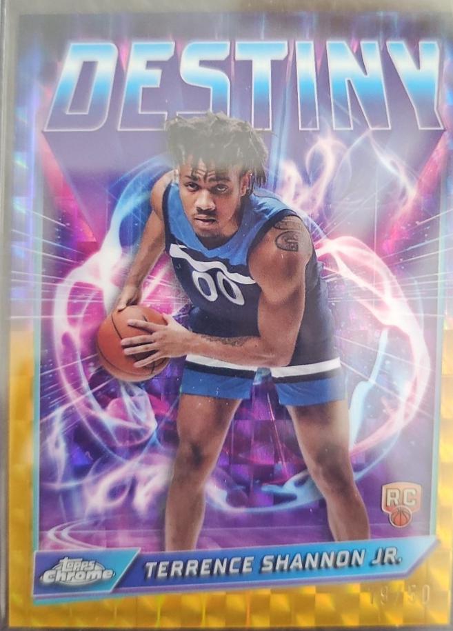 Terrence Shannon Jr. [Gold Geometric Refractor] #D-19