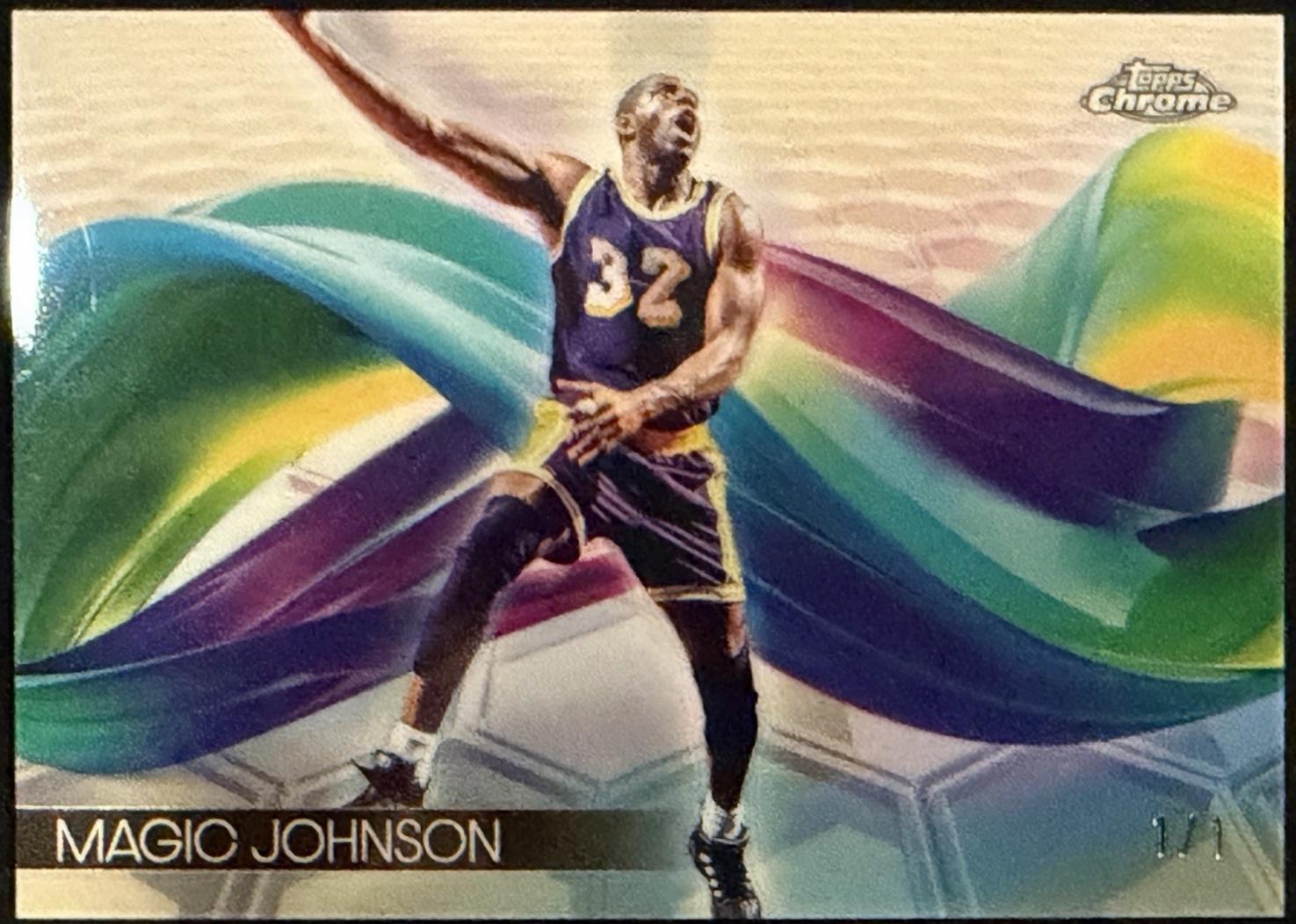 Magic Johnson [Superfractor] #H-15