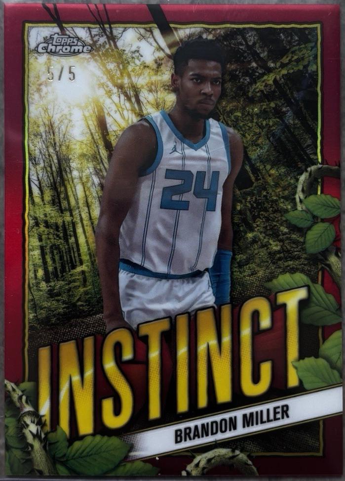 Brandon Miller [Red Refractor] #INS-14