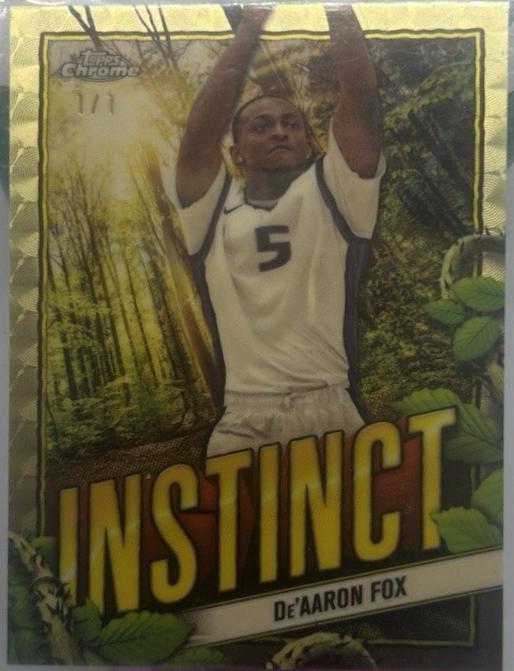 De'Aaron Fox [Superfractor] #INS-22
