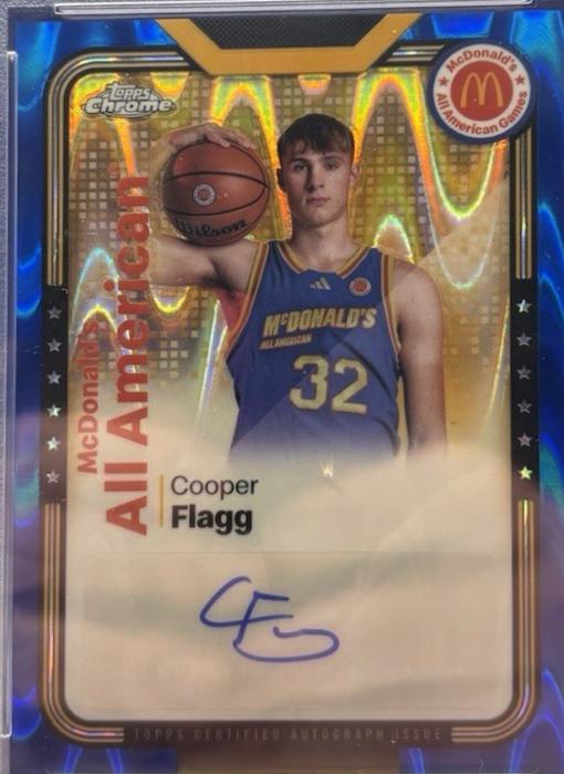 Cooper Flagg [Blue RayWave] #SMS-COO
