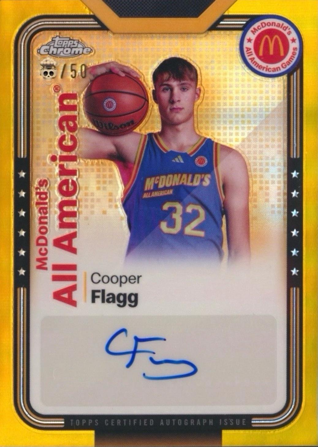 Cooper Flagg [Gold] #SMS-COO