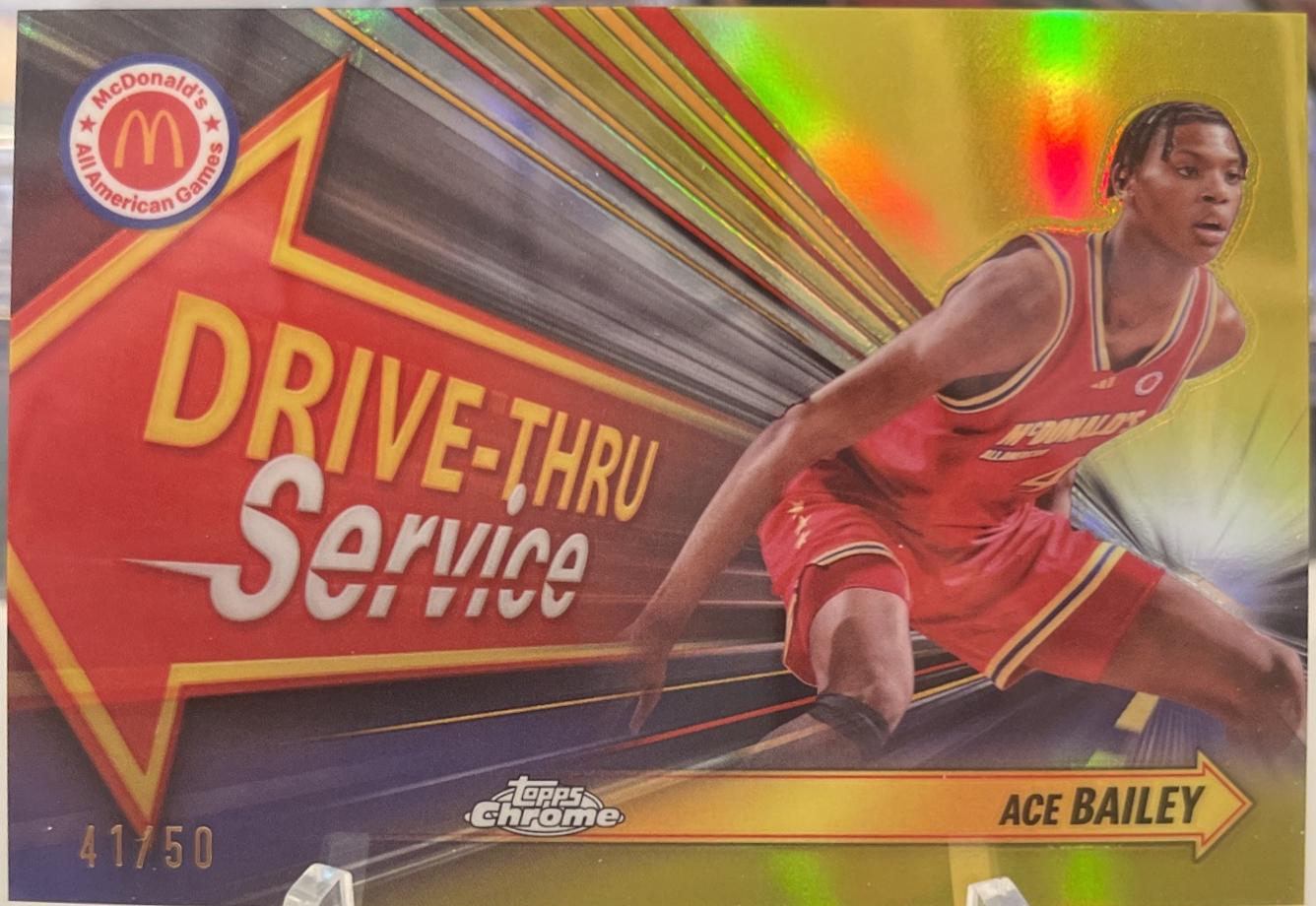Ace Bailey [Gold Refractor] #DTS-AIB