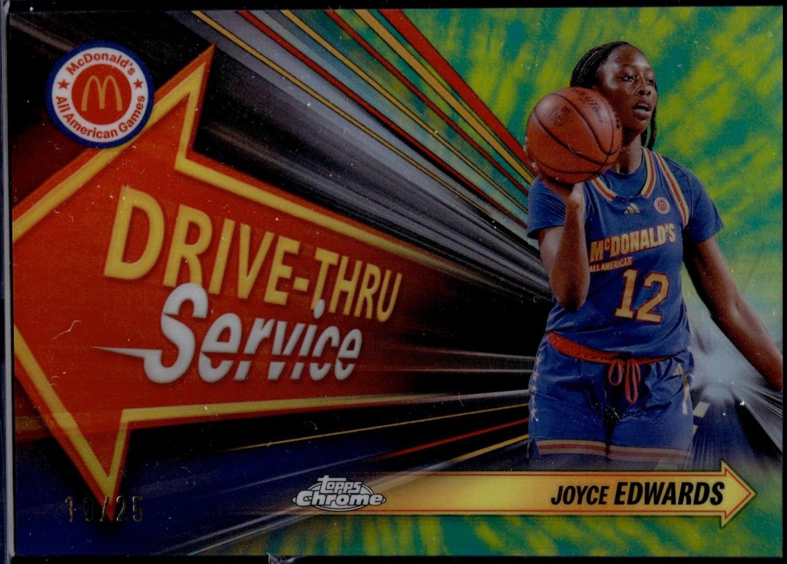 Joyce Edwards [Tie-Dye Refractor] #DTS-JOE