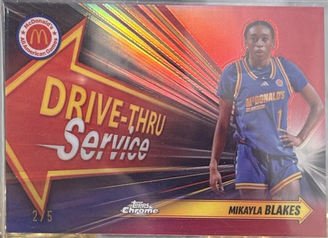Mikayla Blakes [Red Refractor] #DTS-MIB