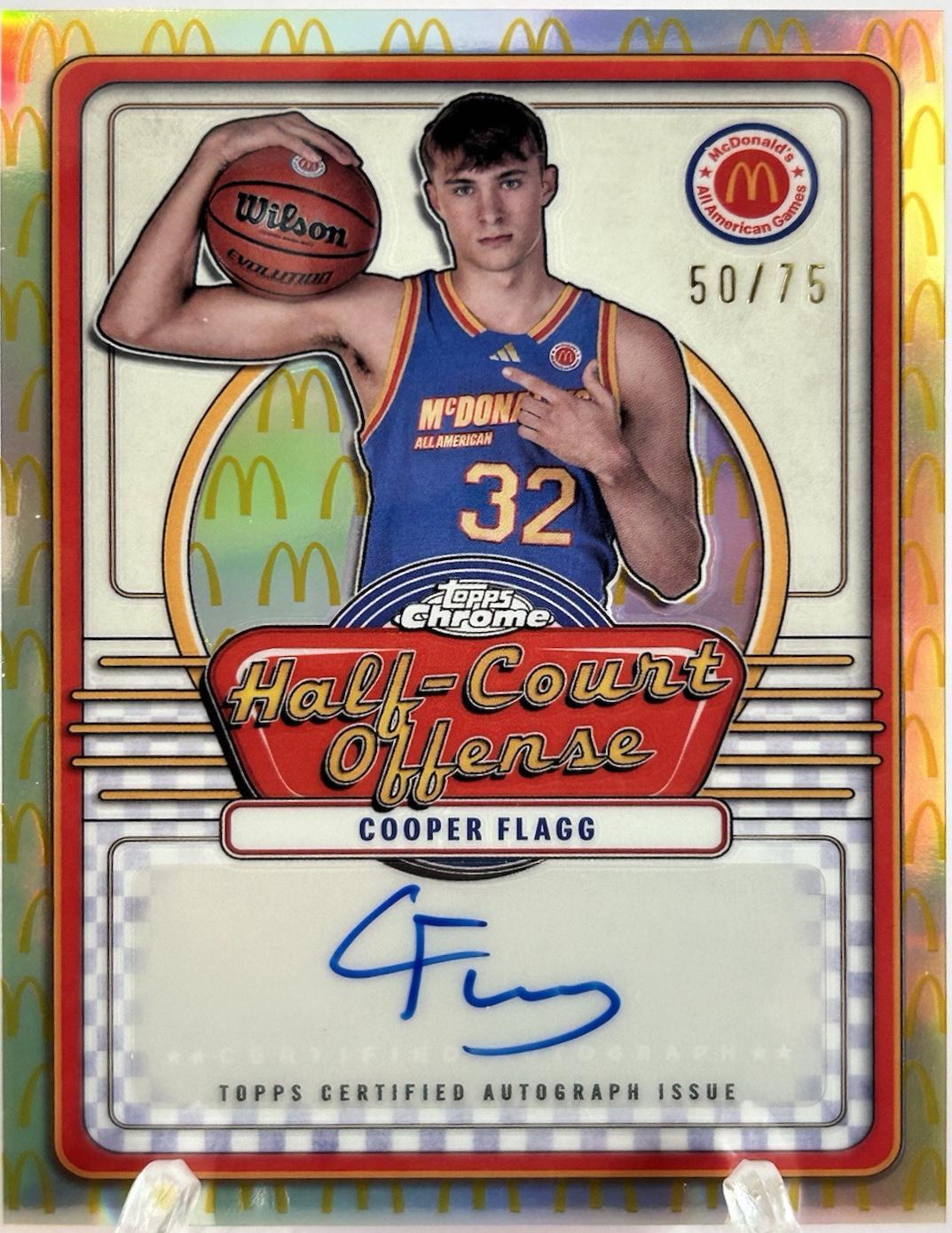 Cooper Flagg [McDonald’s Logo Refractor] #IML-COO