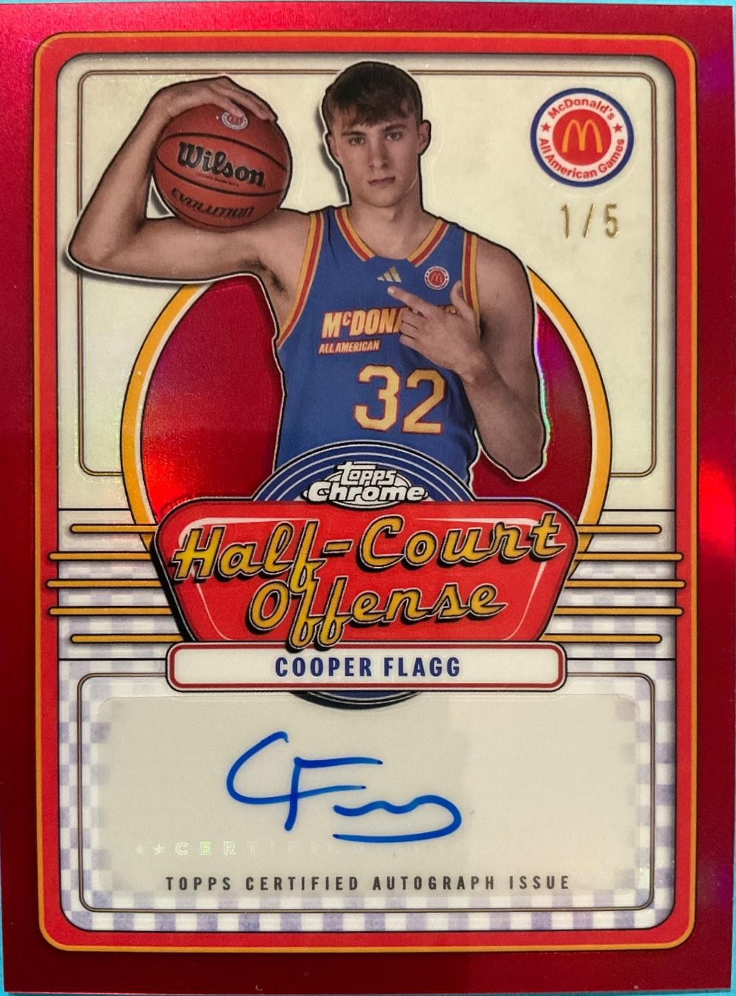 Cooper Flagg [Red Refractor] #IML-COO