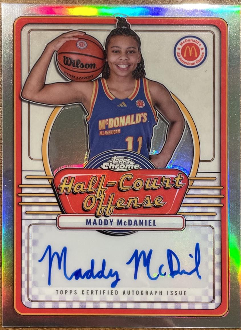 Maddy McDaniel [Gold Refractor] #IML-MAD