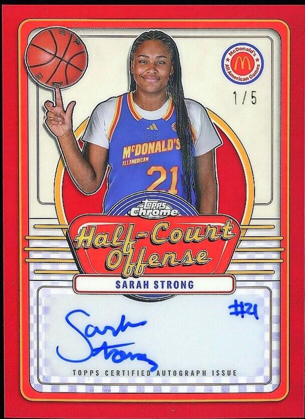 Sarah Strong [Red Refractor] #IML-SAR