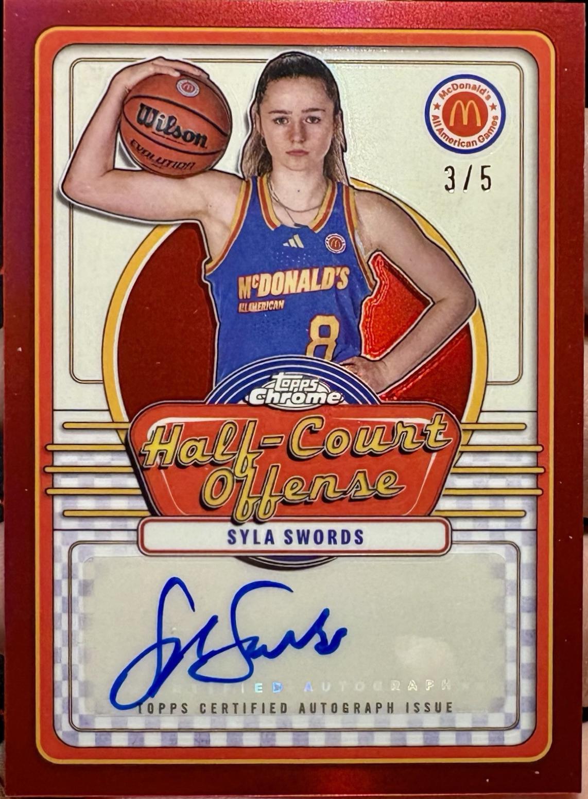 Syla Swords [Red Refractor] #IML-SYL