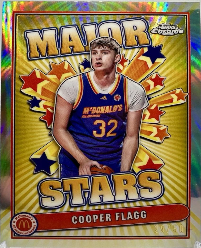 Cooper Flagg [Gold Refractor] #SES-COF