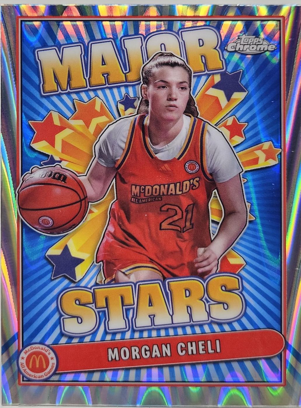 Morgan Cheli [Gold RayWave Refractor] #SES-MOC