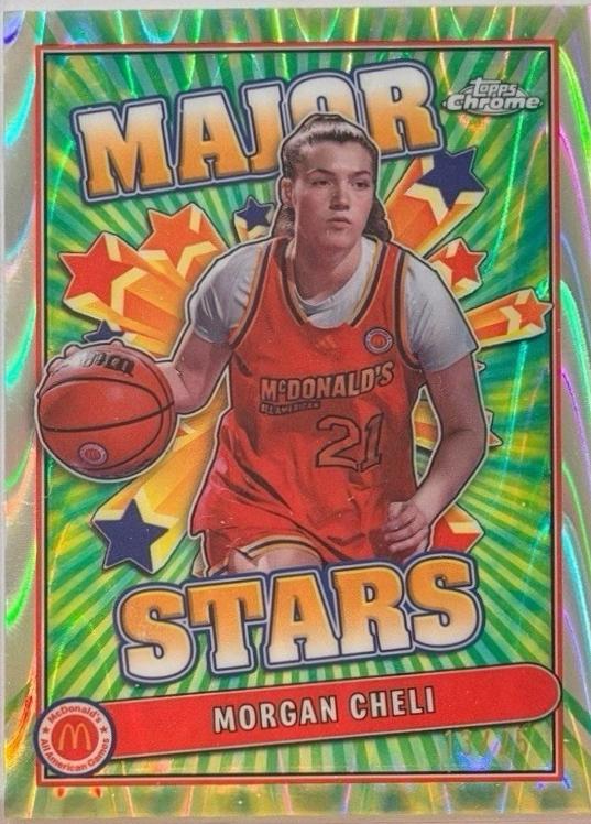 Morgan Cheli [Tie-Dye Refractor] #SES-MOC