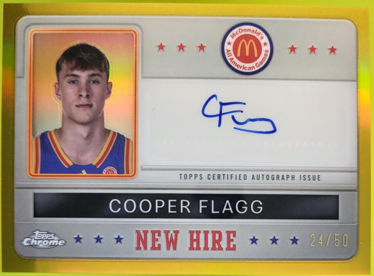 Cooper Flagg [Gold] #NHB-COO