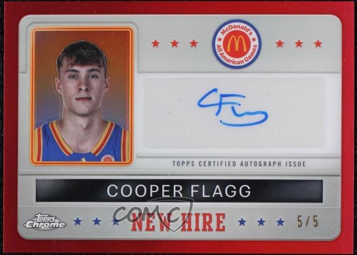 Cooper Flagg [Red] #NHB-COO