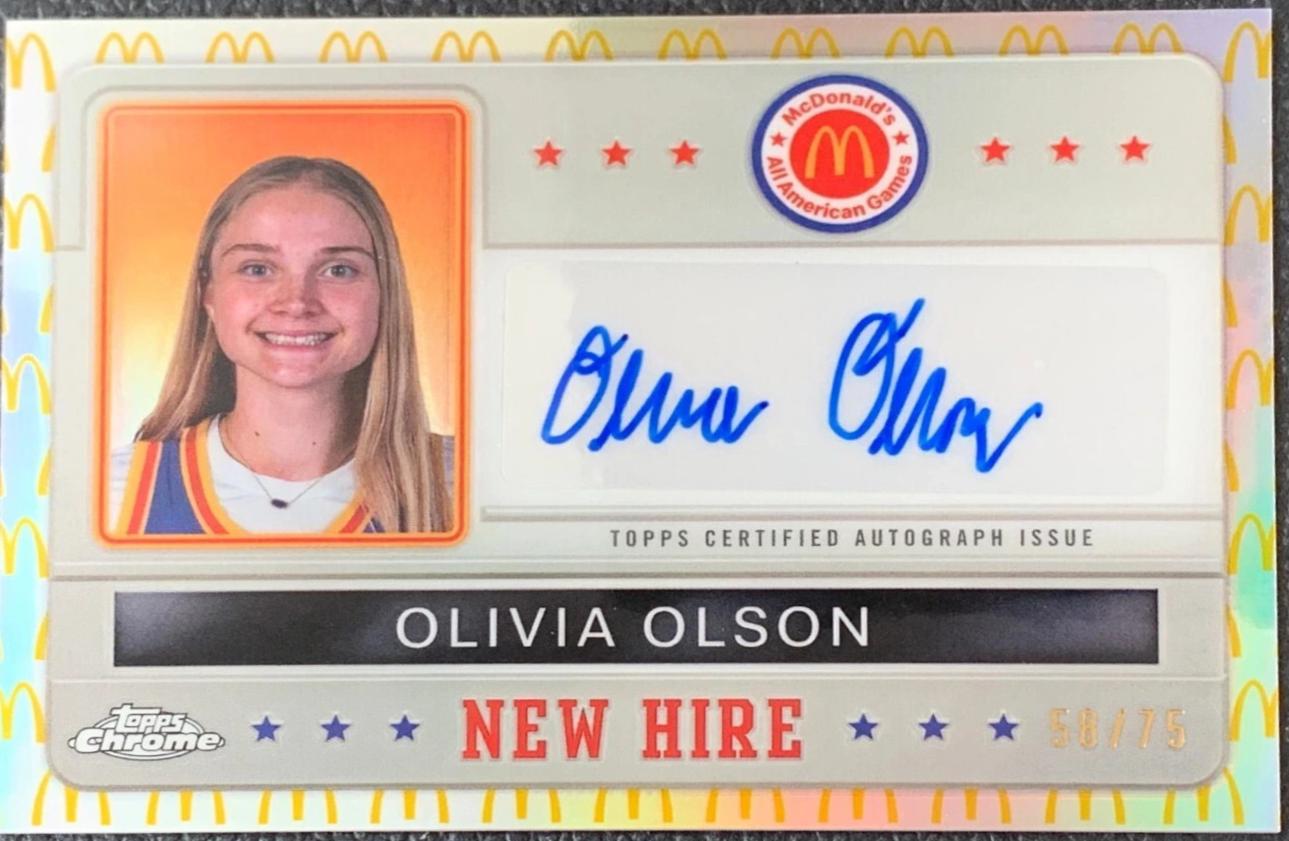 Olivia Olson [McDonald’s Logo] #NHB-OLI
