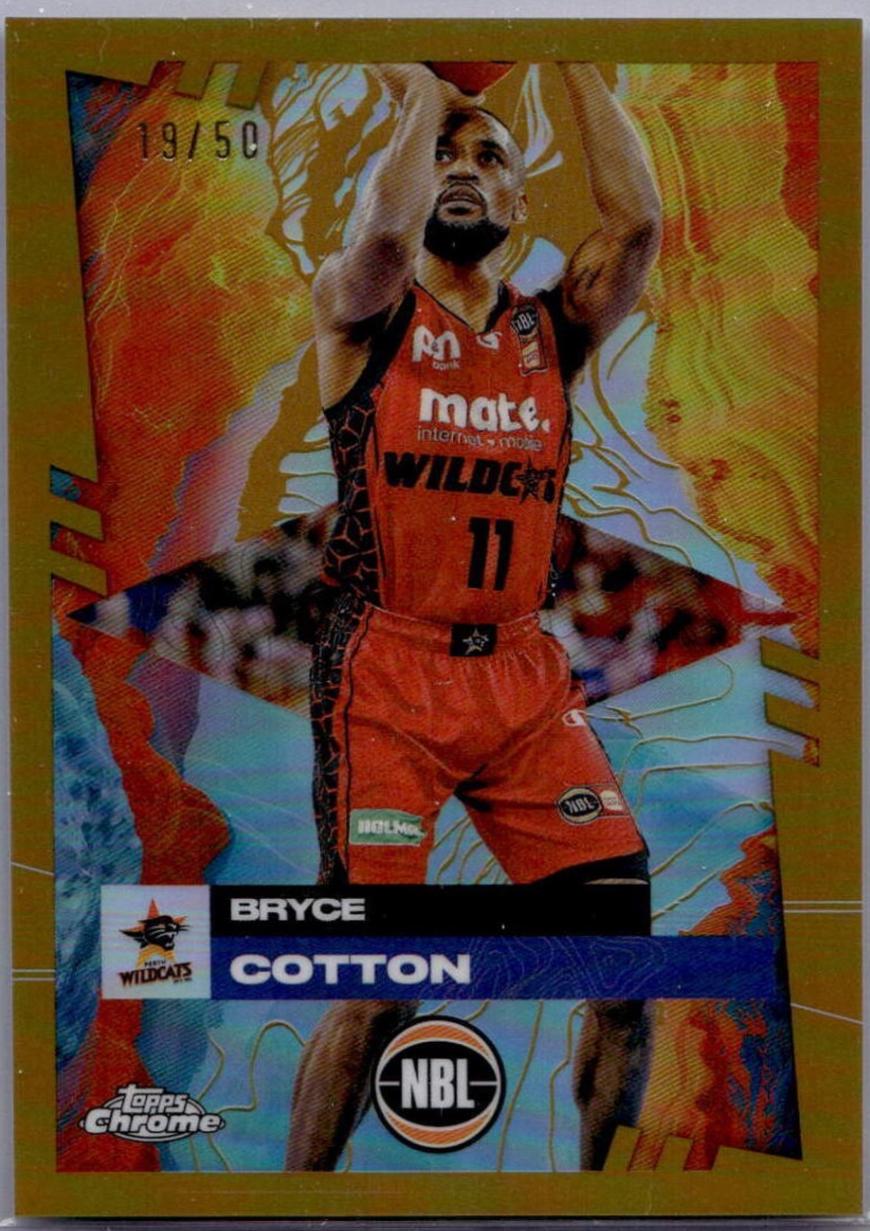 Bryce Cotton [Gold Refractor] #62
