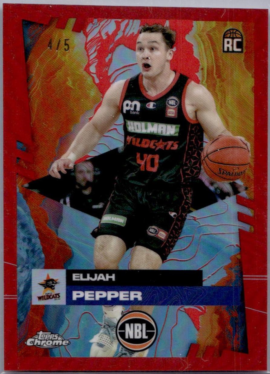Elijah Pepper [Red Refractor] #70