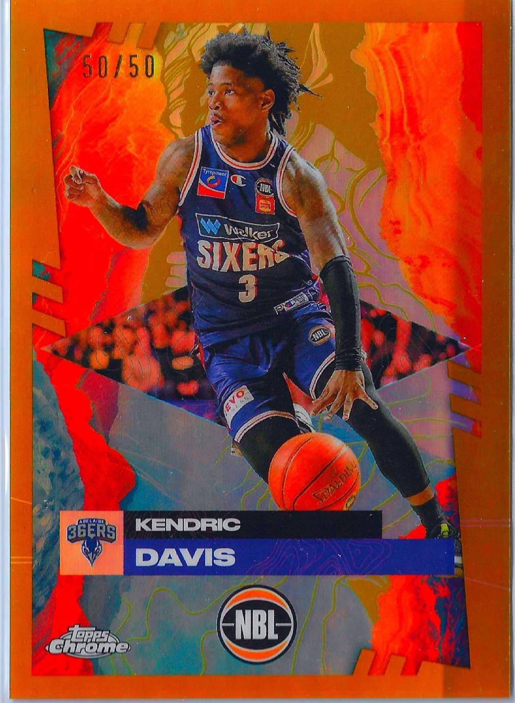 Kendric Davis [Gold Refractor] #6
