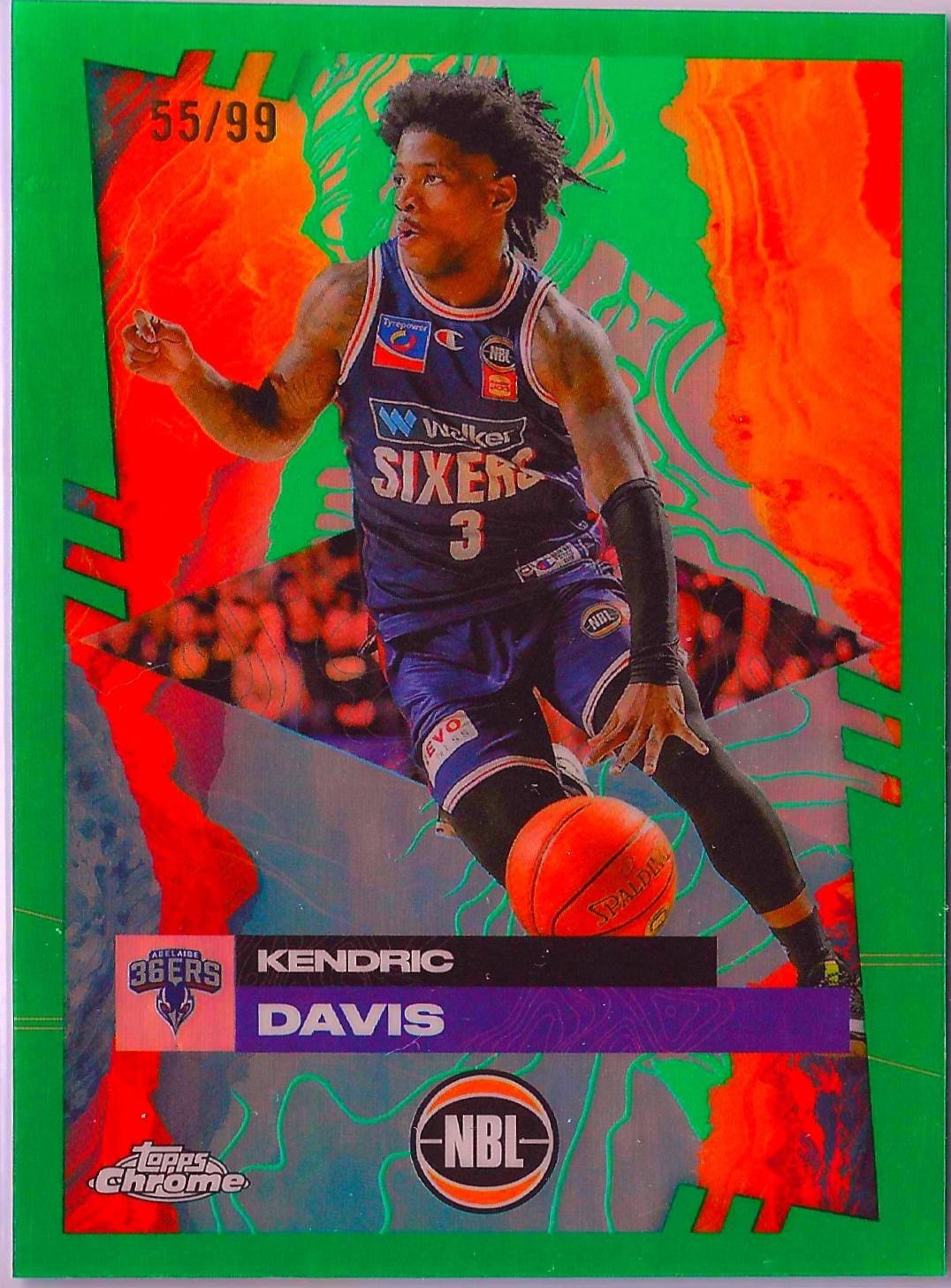Kendric Davis [Green Refractor] #6