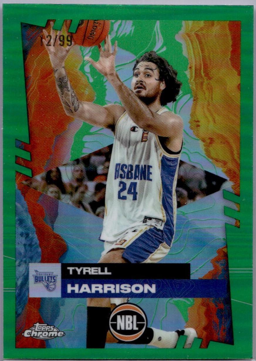 Tyrell Harrison [Green Refractor] #13