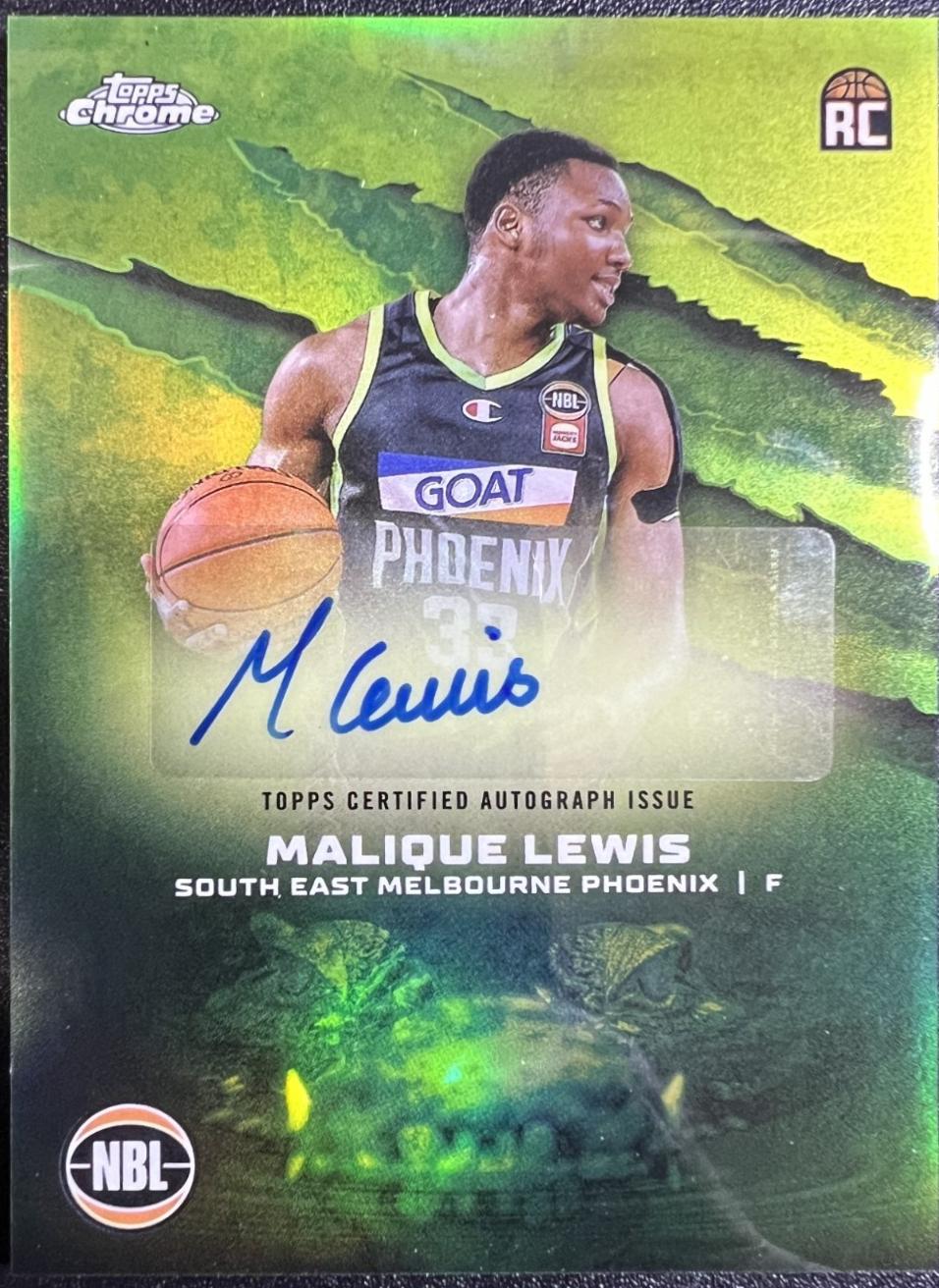 Malique Lewis #A-ML