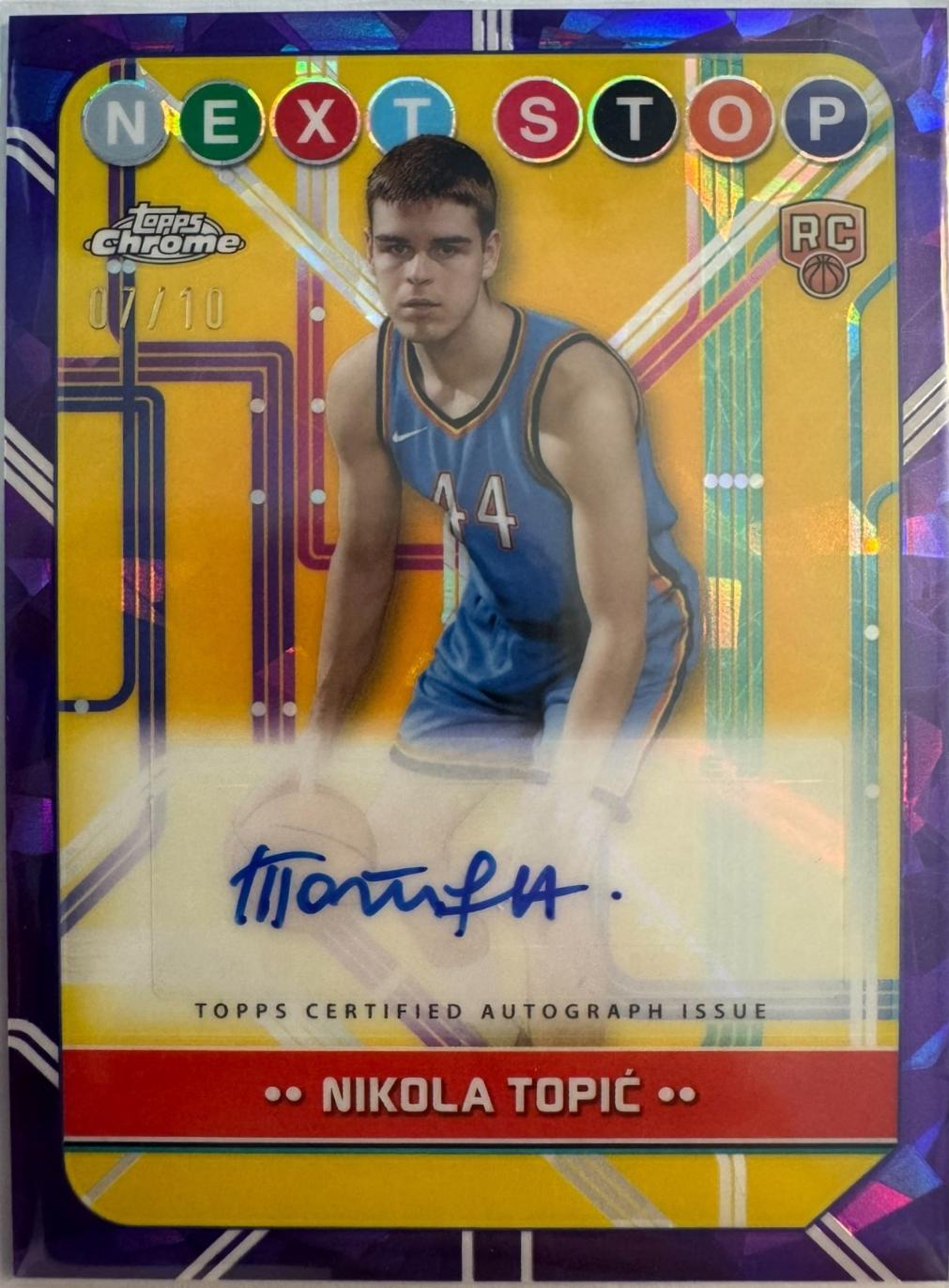 Nikola Topic [Purple Sapphire] #NSS-NT