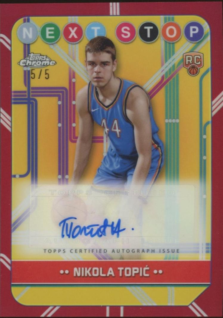 Nikola Topic [Red Refractor] #NSS-NT