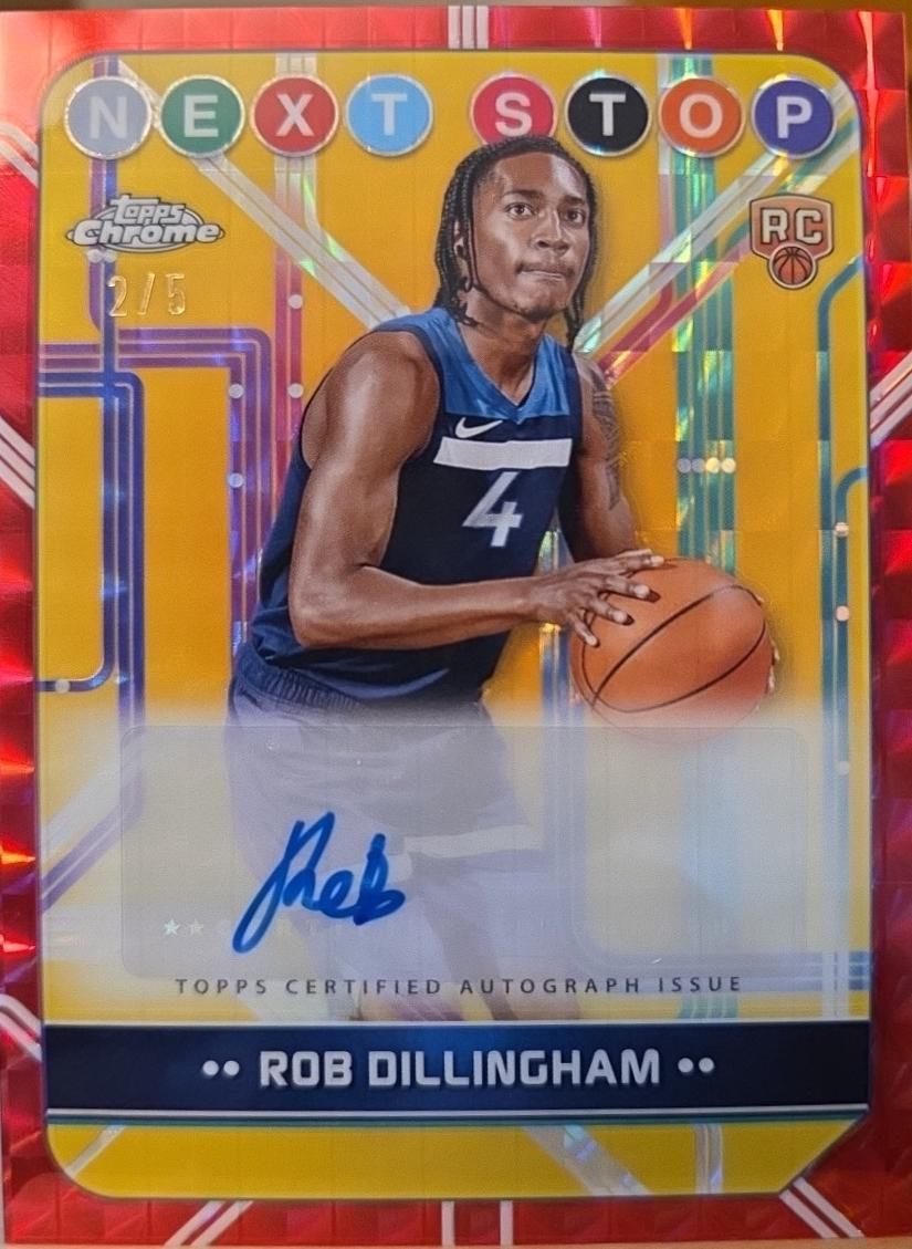 Rob Dillingham [Red Refractor] #NSS-RD