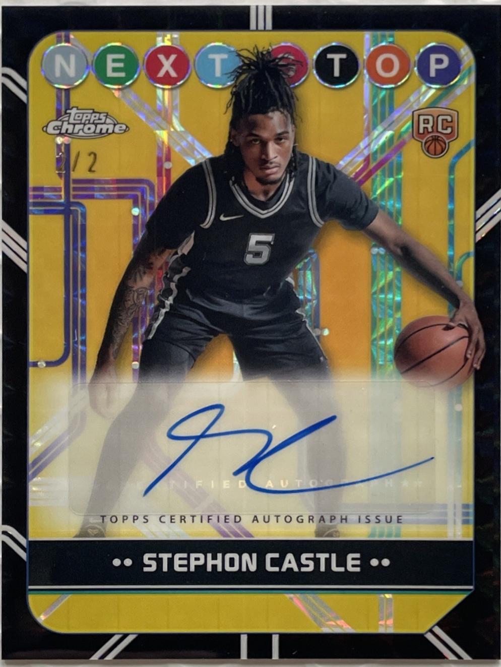 Stephon Castle [Black Geometric Refractor] #NSS-SC