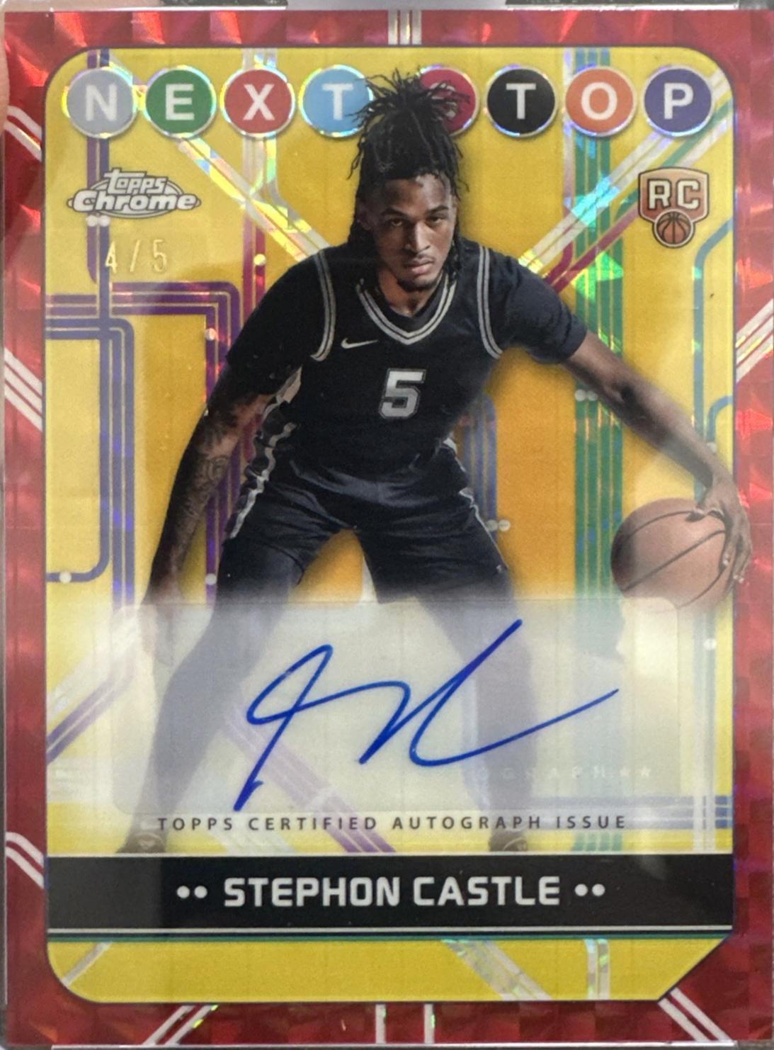 Stephon Castle [Red Geometric Refractor] #NSS-SC