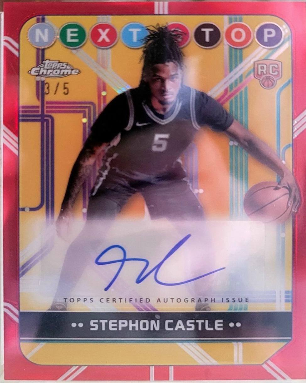 Stephon Castle [Red Refractor] #NSS-SC